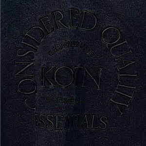 Kotn Sweater Womens Size M Black Turtleneck Pullover Sweatshirt